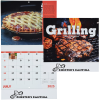 View Image 1 of 3 of Grilling Wall Calendar - Stapled
