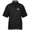 View Image 1 of 2 of Icon 1/2-Zip Short Sleeve Windshirt