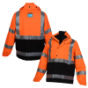 View Image 1 of 6 of Industry 3-in-1 Reflective Jacket