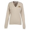 View Image 1 of 3 of Greg Norman V-Neck Drop Needle Sweater - Ladies' - 24 hr