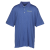 View Image 1 of 2 of Greg Norman Play Dry Heathered Polo - 24 hr