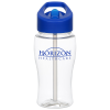 View Image 1 of 3 of Clear Impact Poly-Pure Lite Bottle with Flip Straw - 18 oz.