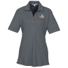 View Image 1 of 2 of Silk Touch Interlock Blend Polo - Ladies'
