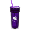 View Image 1 of 3 of Variety Tumbler with Straw - 14 oz.