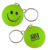 View Image 1 of 4 of Smiley Face Mood Stress Keychain - 24 hr