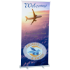 View Image 1 of 4 of Value Polypropylene Retractable Banner Display - 36"