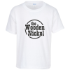 View Image 1 of 2 of Gildan 5.3 oz. Cotton T-Shirt - Youth - Screen - White - 24 hr