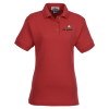 View Image 1 of 3 of Artisan Stain Resist Pique Polo - Ladies'