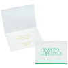 View Image 1 of 4 of Shimmery Snowflakes Greeting Card