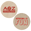 View Image 1 of 1 of Wooden Nickel - Reading is Fun