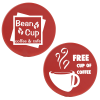 View Image 1 of 2 of Plastic Nickel - Free Cup Coffee