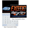 View Image 1 of 2 of Exotic Sports Cars Calendar - Spiral - 24 hr