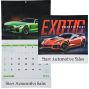 View Image 1 of 2 of Exotic Sports Cars Calendar - Stapled - 24 hr