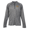 View Image 1 of 3 of Quadra Performance Long Sleeve 1/4-Zip Shirt - Men's