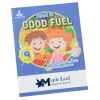 View Image 1 of 3 of Activity Book with Tattoos - Food is Good Fuel