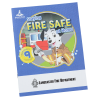 View Image 1 of 3 of Activity Book with Tattoos - Fire Safe