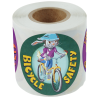 View Image 1 of 2 of Fun Sticker Roll - Bicycle Safety