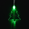 View Image 1 of 5 of Light-Up Pendant Necklace - Pine Tree
