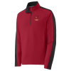 View Image 1 of 3 of Performance Colorblock 1/4-Zip Pullover - Men's - 24 hr