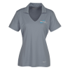 View Image 1 of 3 of Nike Performance Vertical Mesh Polo - Ladies' - Embroidered - 24 hr