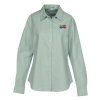View Image 1 of 3 of Performance Oxford Shirt - Ladies' - 24 hr