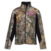 View Image 1 of 3 of Colorblock Camo Soft Shell - Men's - 24 hr