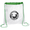 View Image 1 of 2 of Clear Game Drawstring Sportpack
