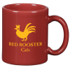 View Image 1 of 1 of USA Made Mug - 11 oz. - Red