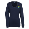 View Image 1 of 3 of Cutter & Buck Lakemont V-Neck Sweater - Ladies'