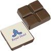 View Image 1 of 1 of Belgian Chocolate Square - 1/2 oz.