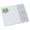 View Image 1 of 2 of Color-In Paper Mouse Pad - Geometric