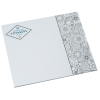 View Image 1 of 2 of Color-In Paper Mouse Pad - Floral