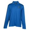 View Image 1 of 1 of Dade Textured Performance LS Polo - Men's - 24 hr