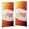 View Image 1 of 10 of Vector Light Box Banner Stand - 36" - Two Sided