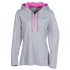 View Image 1 of 3 of Endeavor Performance 1/4-Zip Hoodie - Ladies'