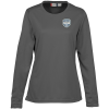 View Image 1 of 3 of Ice Long Sleeve T-Shirt - Ladies' - Embroidered