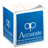 View Image 1 of 1 of Post-it® Notes Cubes - 575 Sheets - White - 24 hr