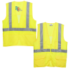 View Image 1 of 3 of Mesh Back Reflective Safety Vest