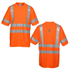 View Image 1 of 3 of Snag-Resistant Reflective Short Sleeve T-Shirt