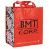 View Image 1 of 5 of Expressions Grocery Tote - Red - 24 hr