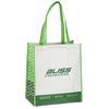 View Image 1 of 5 of Expressions Grocery Tote - Green - 24 hr