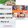 View Image 1 of 3 of National Day Wall Calendar - Spiral