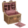 View Image 1 of 3 of Picnic Time Chardonnay Wine Basket