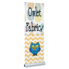 View Image 1 of 4 of MagnaChange Retractable Fabric Banner Display