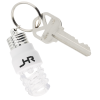 View Image 1 of 2 of Light-Up Light Bulb Keychain - 24 hr