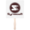 View Image 1 of 2 of Hand Fan - 8" Square - 24 hr