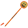 View Image 1 of 2 of Inkbend Billboard Pen - Smile Emoji - Translucent