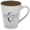 View Image 1 of 2 of Designer Two-Tone Ceramic Mug - 14 oz.