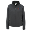 View Image 1 of 3 of Raglan Sleeve Stretch Soft Shell Jacket - Ladies' - 24 hr