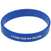 View Image 1 of 2 of Printed Silicone Wristband - 24 hr
